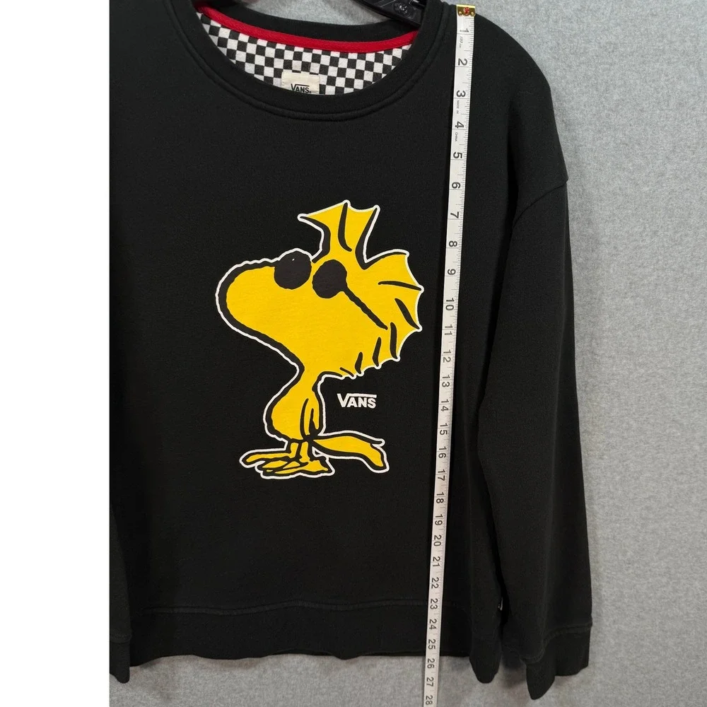 Vans x Peanuts Woodstock Joe Cool Sweatshirt Black Small 2017‎ HTF Sunglasses